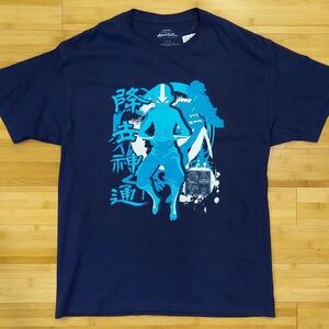Avatar The Last Airbender Aang In Avatar State Graphic T-Shirt Nickelodeon Large